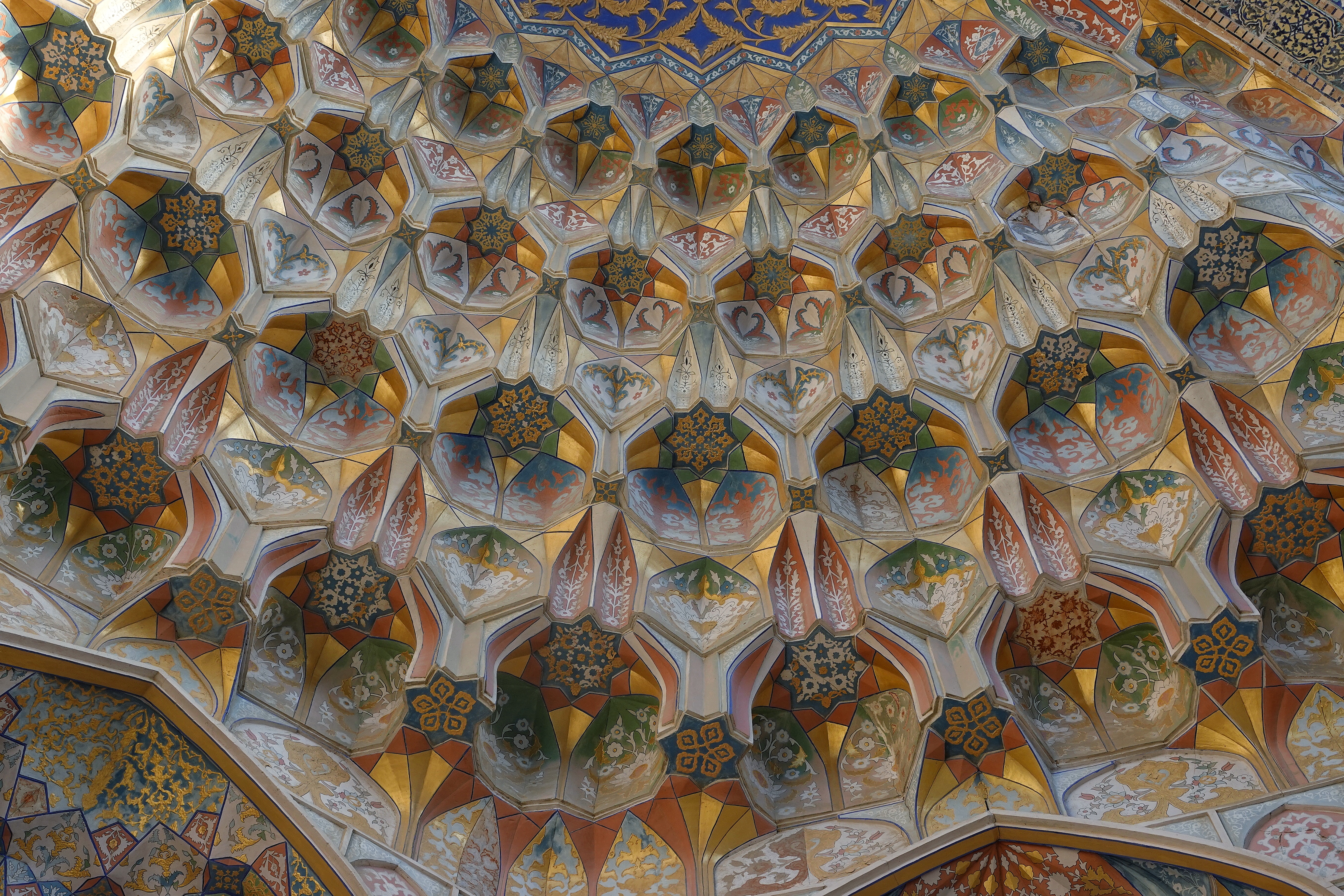 Détail de décor géométrique à Boukhara